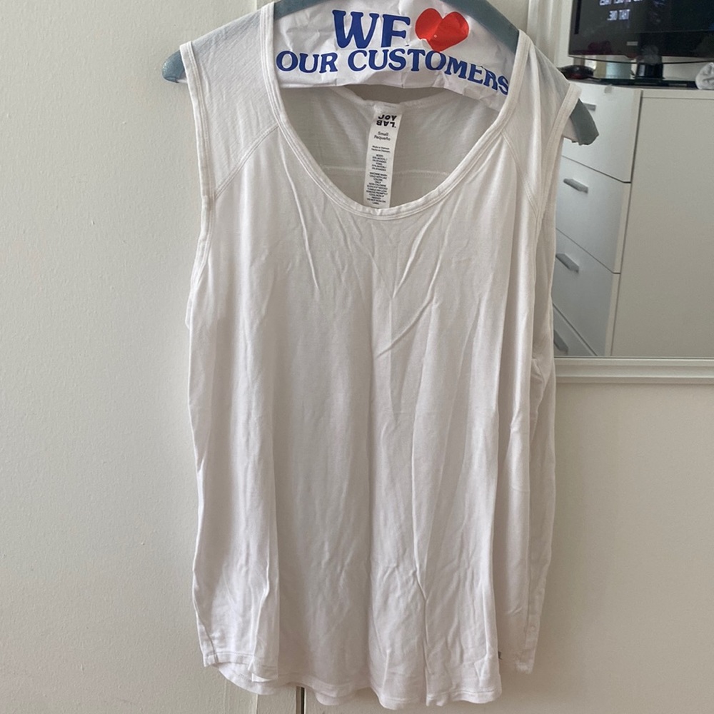 White tank top